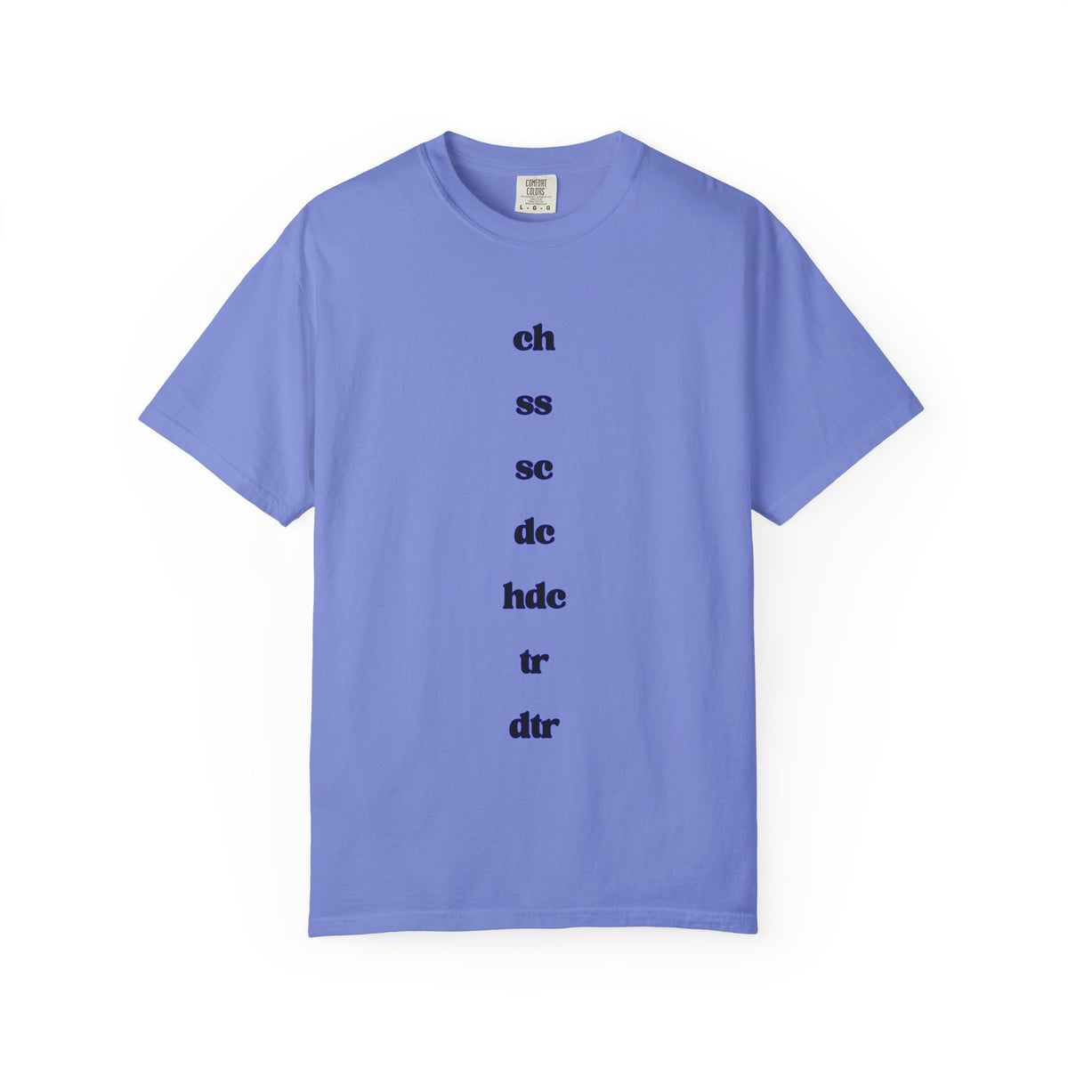Crochet Stitches T-Shirt