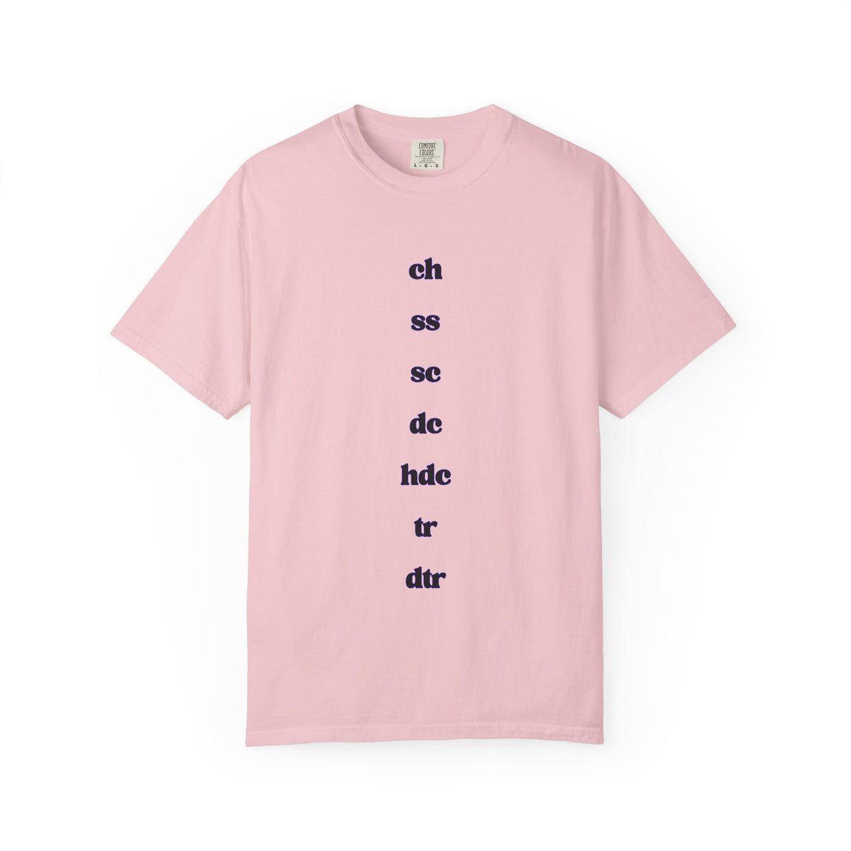 Crochet Stitches T-Shirt
