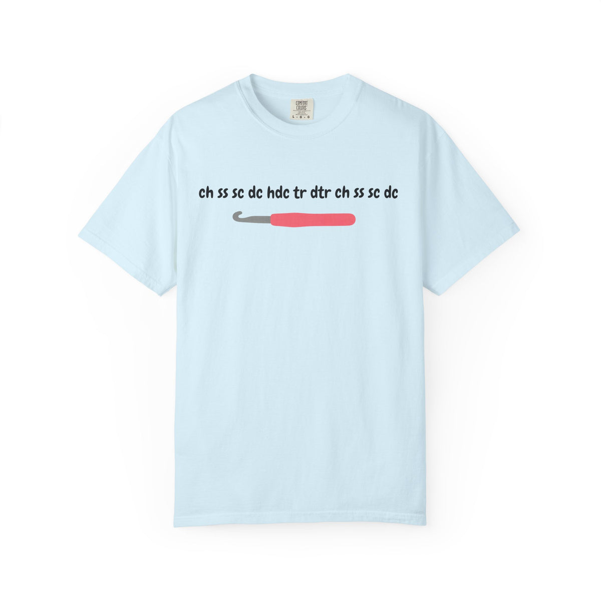 Crochet Stitch Abbreviations T-Shirt