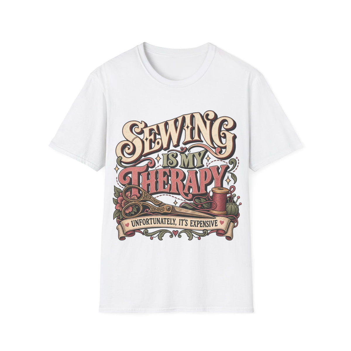 Sewing Is My Therapy T-Shirt