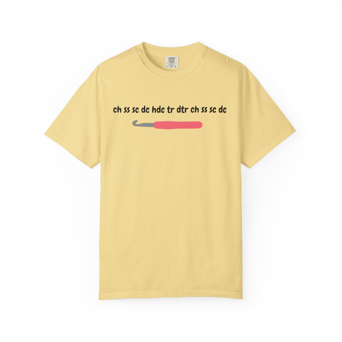 Crochet Stitch Abbreviations T-Shirt