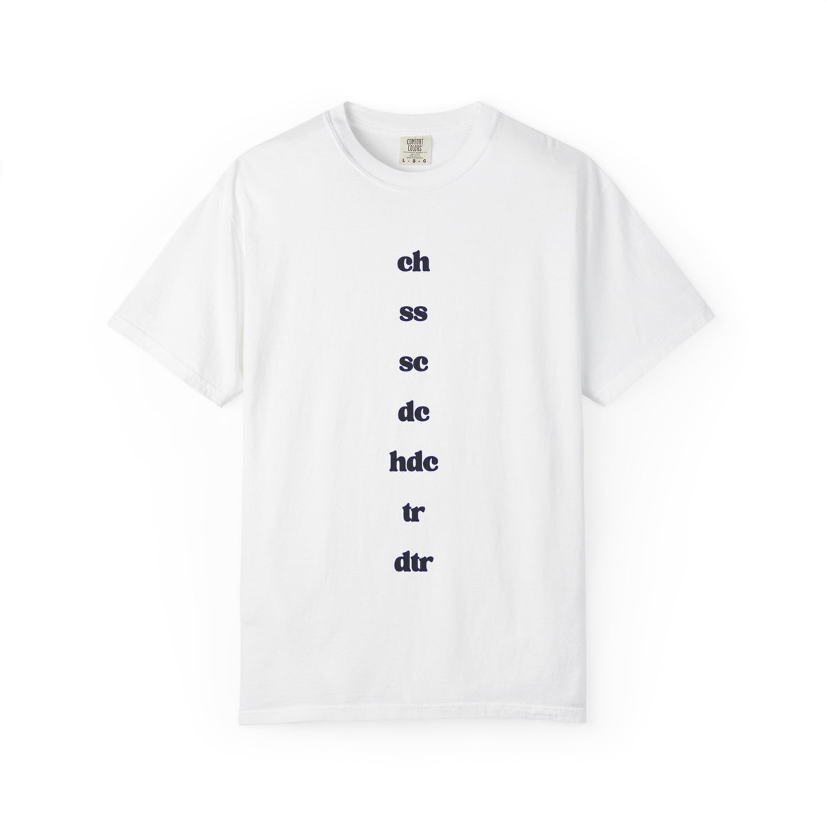 Crochet Stitches T-Shirt