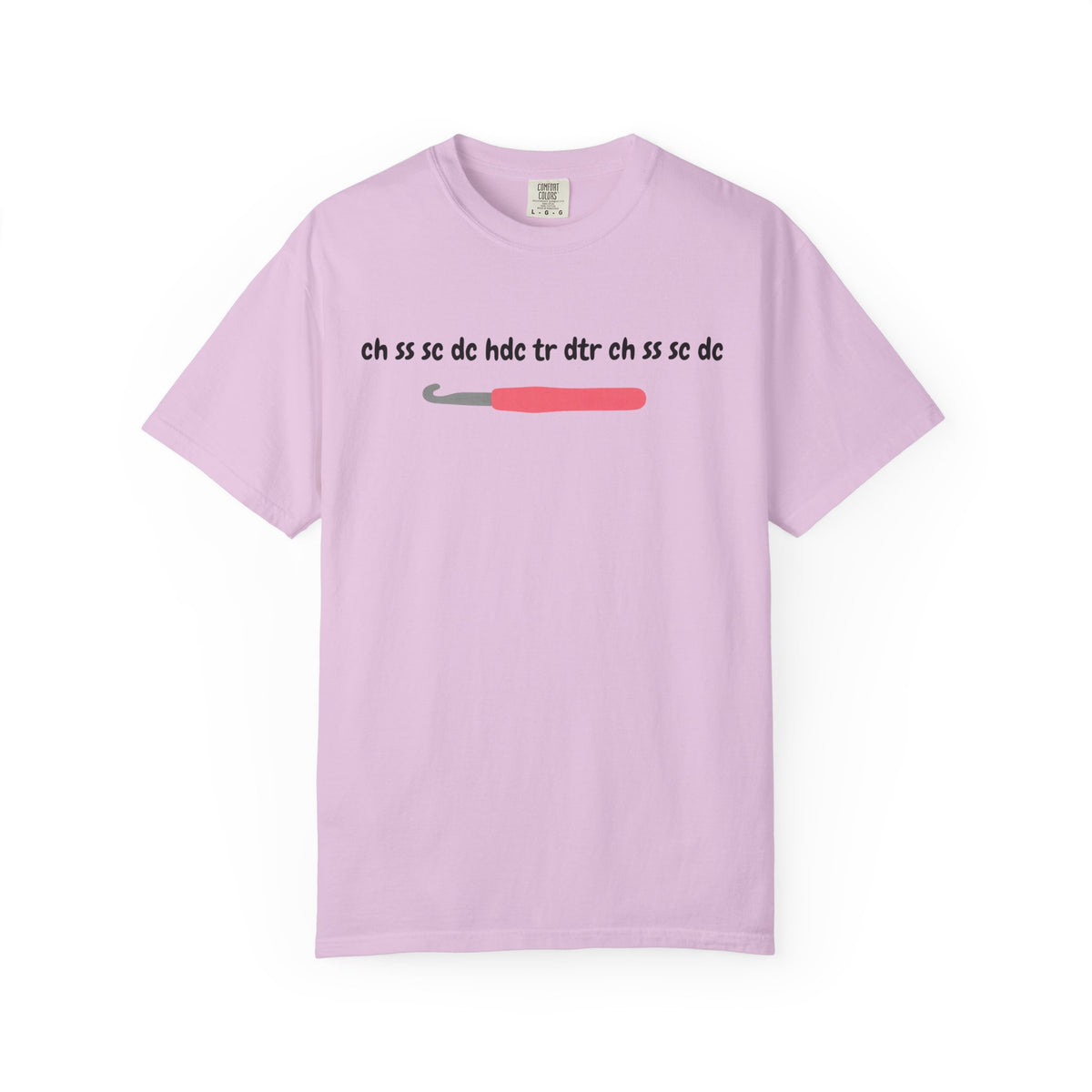 Crochet Stitch Abbreviations T-Shirt