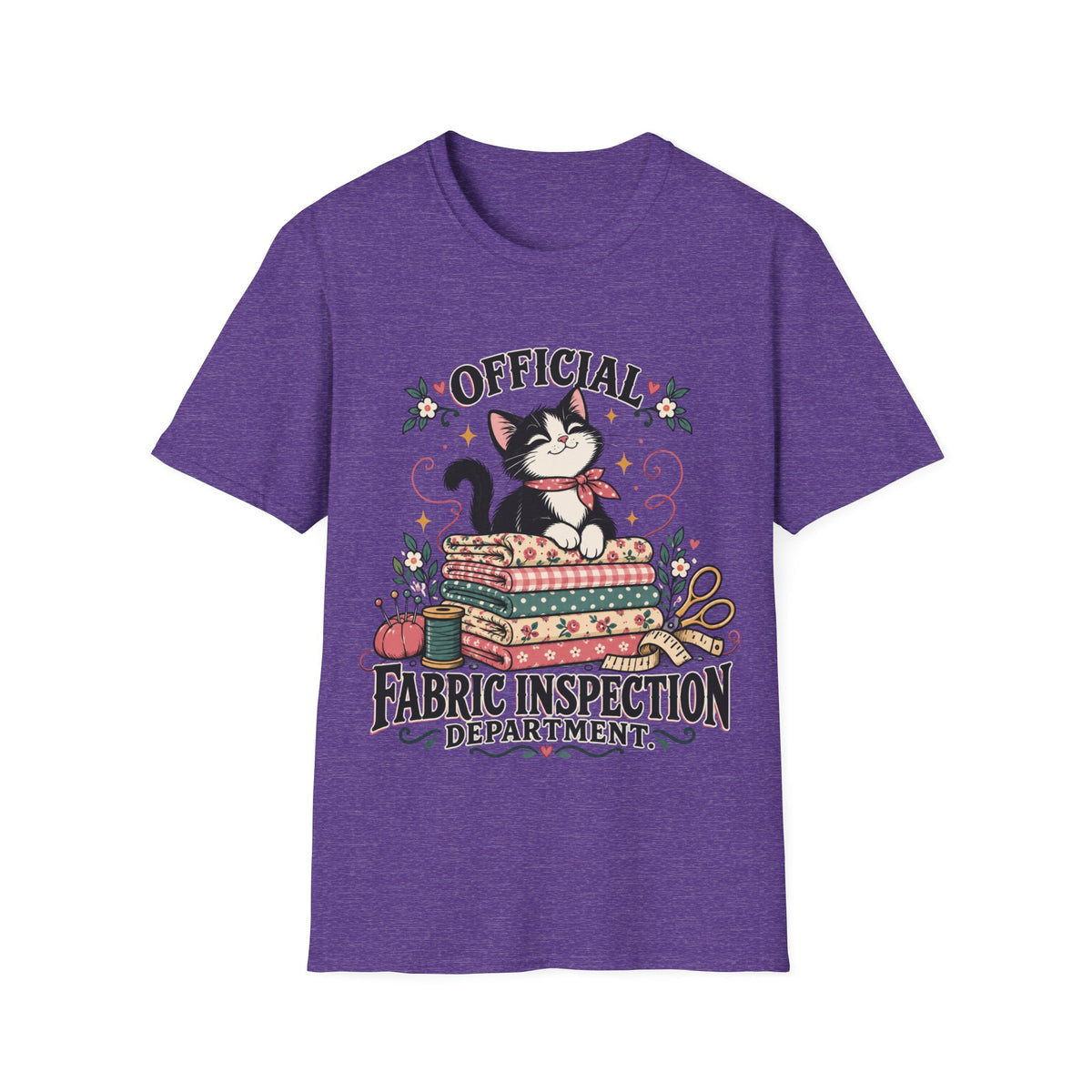 Official Fabric Inspection Department Cat T-Shirt