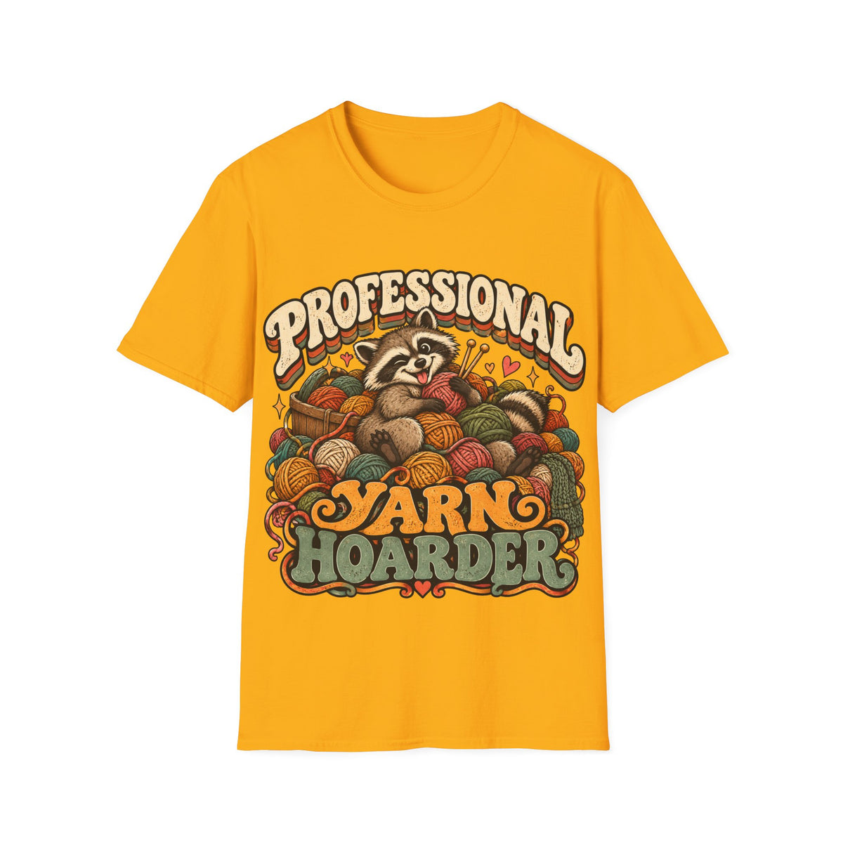 Professional Yarn Hoarder T-Shirt