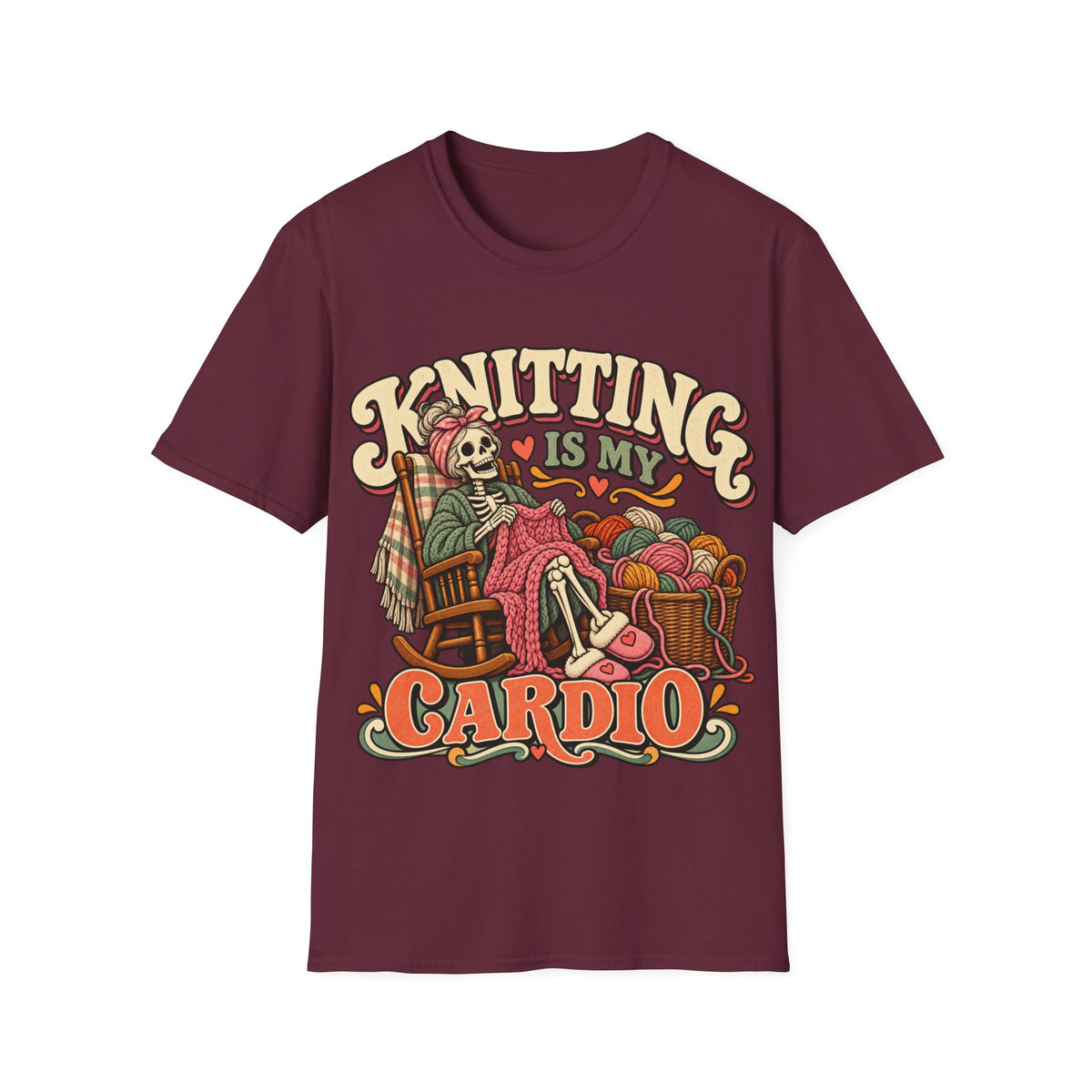 Knitting Is My Cardio T-Shirt