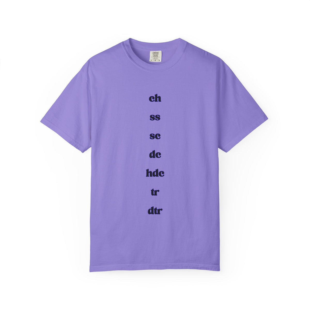Crochet Stitches T-Shirt