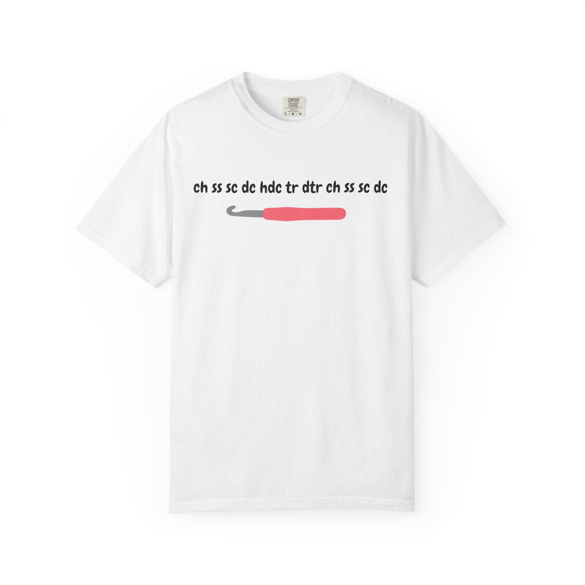 Crochet Stitch Abbreviations T-Shirt