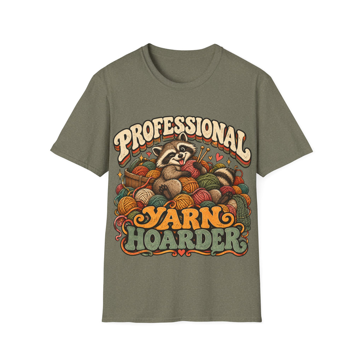 Professional Yarn Hoarder T-Shirt
