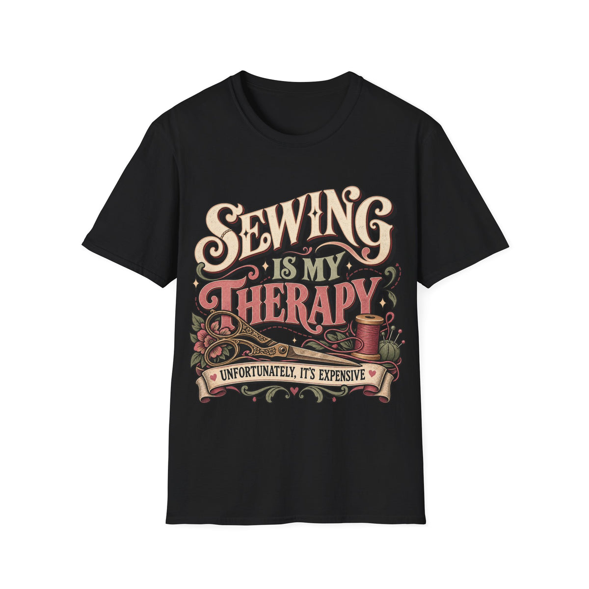 Sewing Is My Therapy T-Shirt