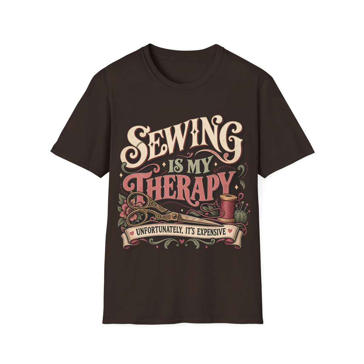 Sewing Is My Therapy T-Shirt