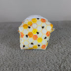 Hexagon Bees Tiny Boxy Bag