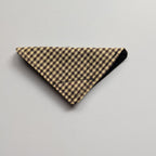 Mustard Yellow Gingham Magnet Bookmark