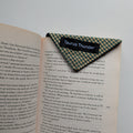 Green Gingham Magnet Bookmark