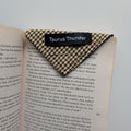 Mustard Yellow Gingham Magnet Bookmark