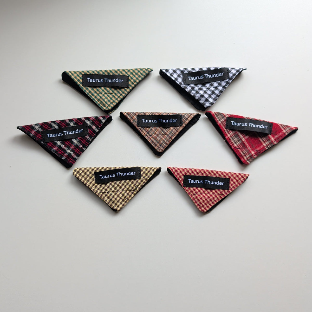 Black & Red Plaid Magnet Bookmark