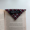 Black & Red Plaid Magnet Bookmark