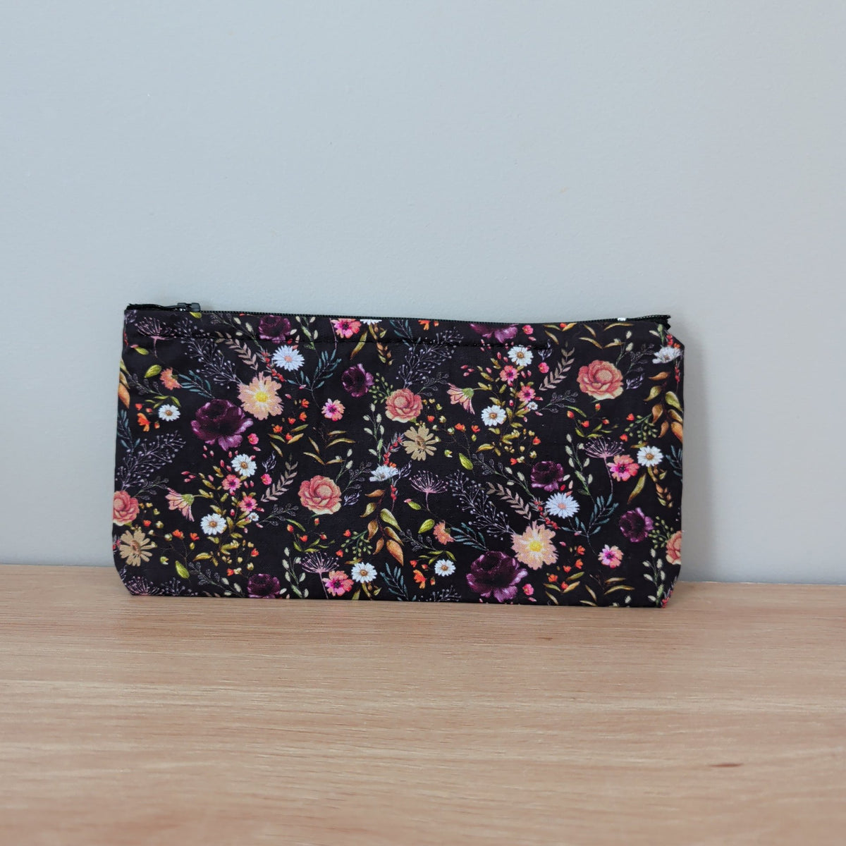 Dark Florals Pencil Case