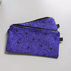 Purple Webs Pencil Case