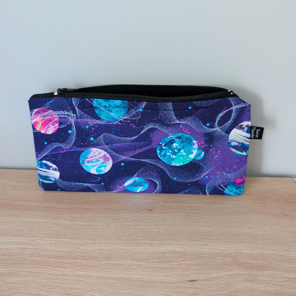 Purple Space Pencil Case