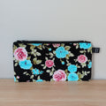 Blue & Pink Roses Pencil Case