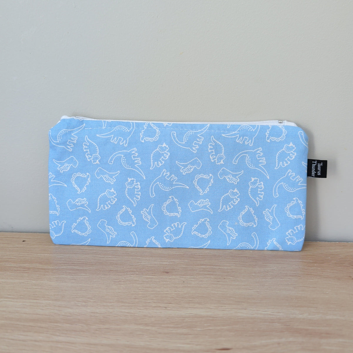 Blue Dino Pencil Case
