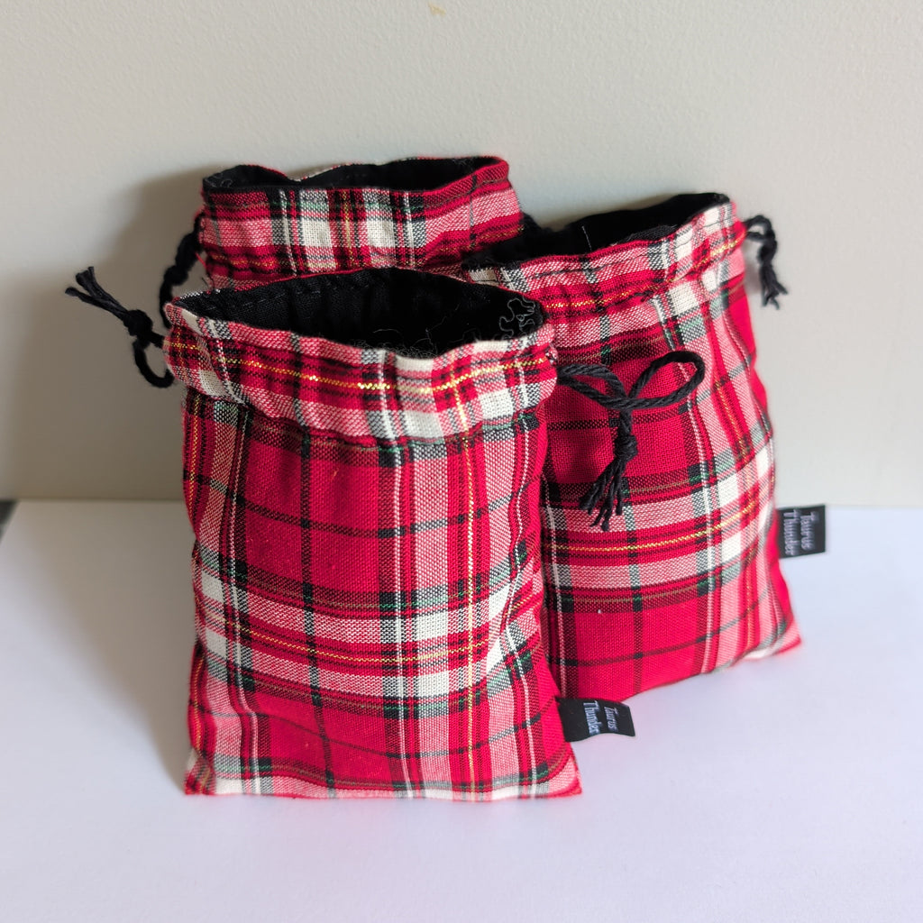 Handmade Gift Pouches Set Of 3