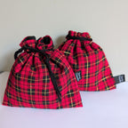 Handmade Gift Pouches Set Of 2
