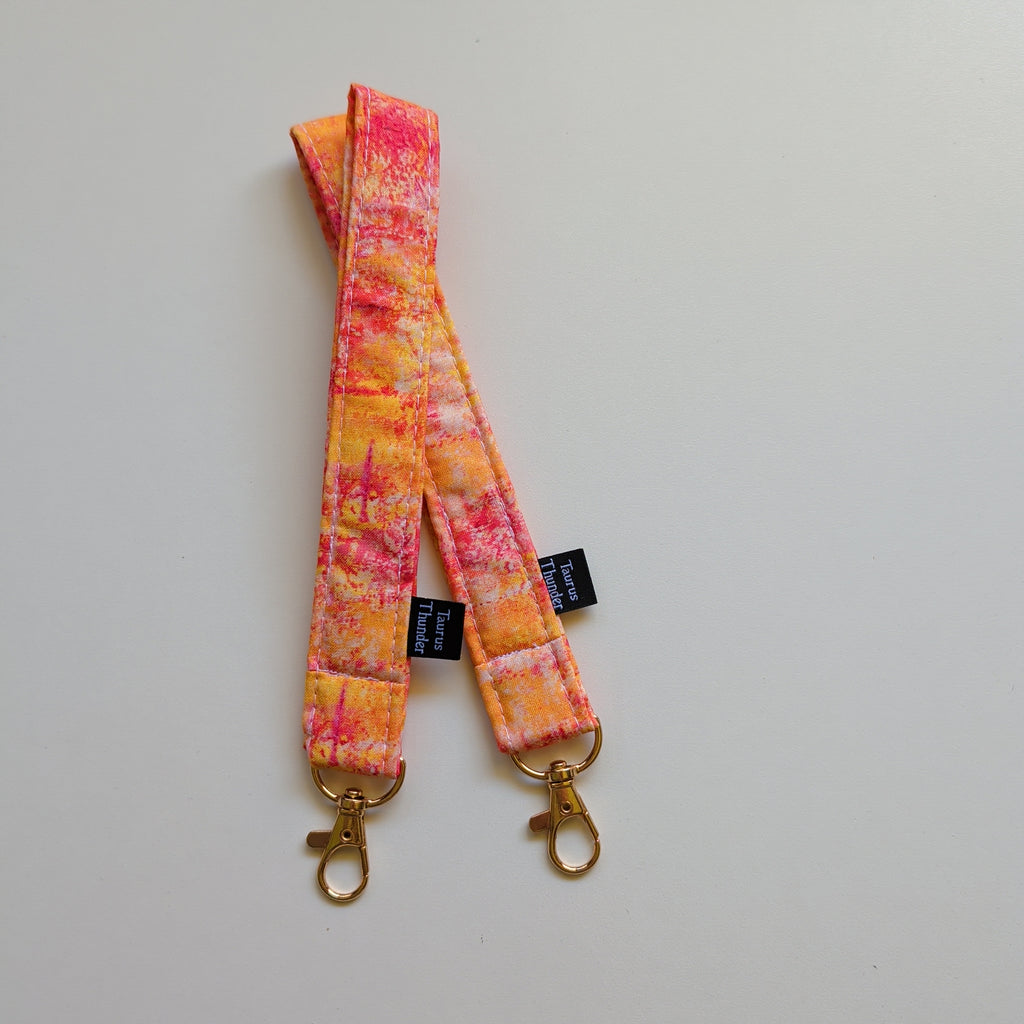 Orange Wristlet