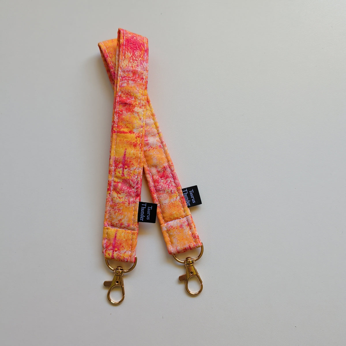 Orange Wristlet