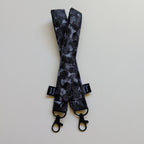 Black Circles Wristlet