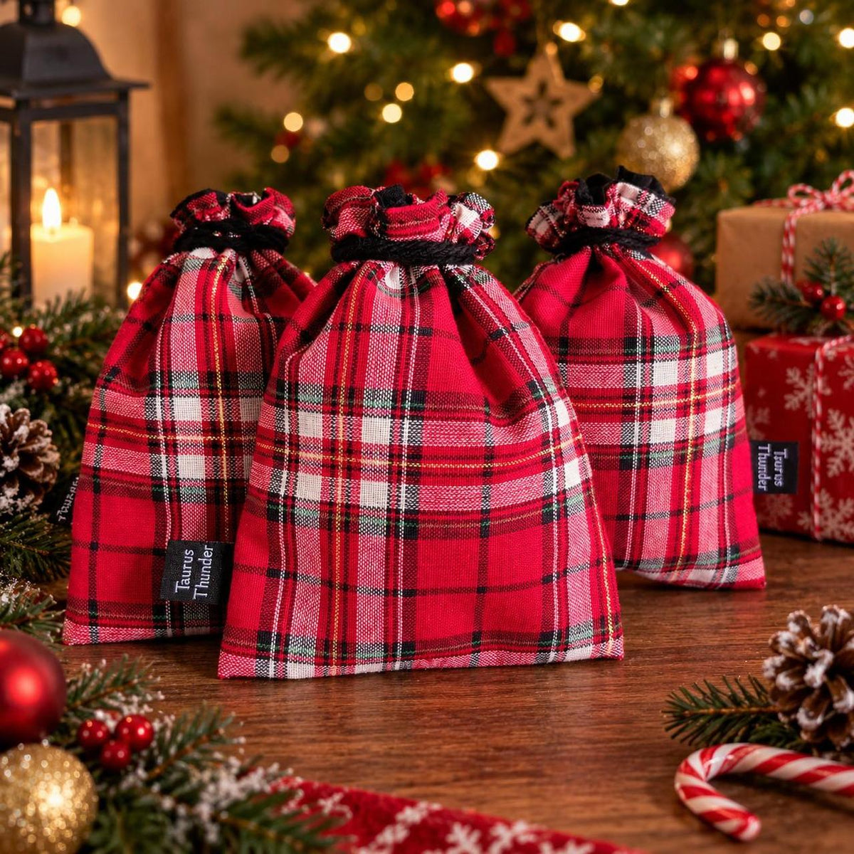 Handmade Gift Pouches Set Of 3