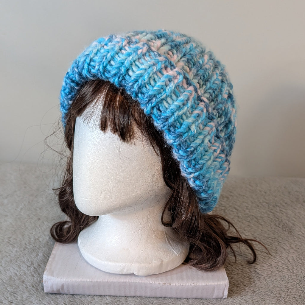 Blue & Pink Beanie