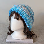 Blue & Pink Beanie