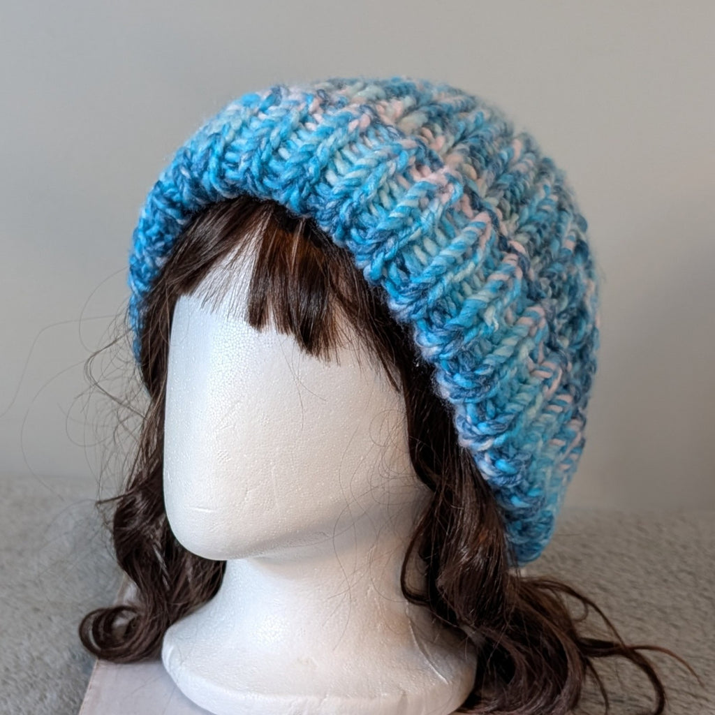 Blue & Pink Beanie