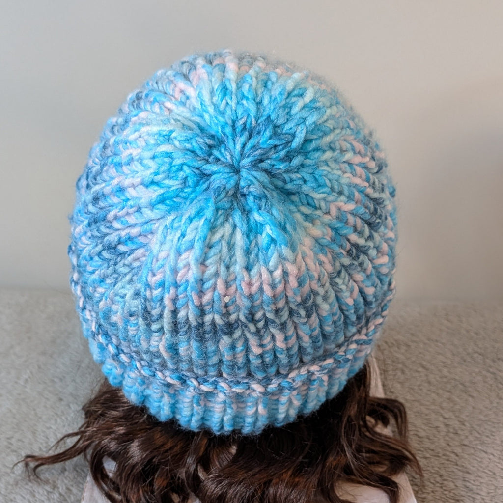 Blue & Pink Beanie