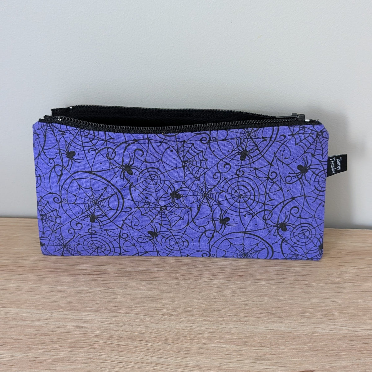 Purple Webs Pencil Case